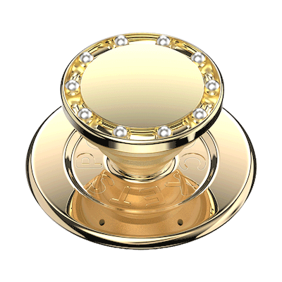 Secondary image for hover Enamel Track Star Gold &mdash; MagSafe PopGrip