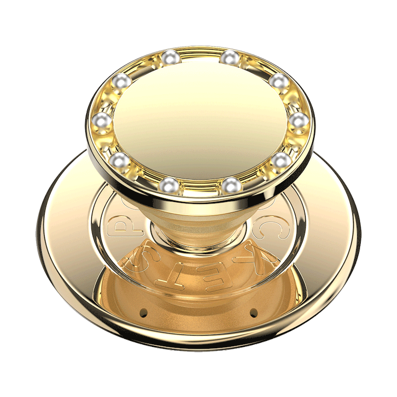 Enamel Track Star Gold &mdash; MagSafe PopGrip image number 1