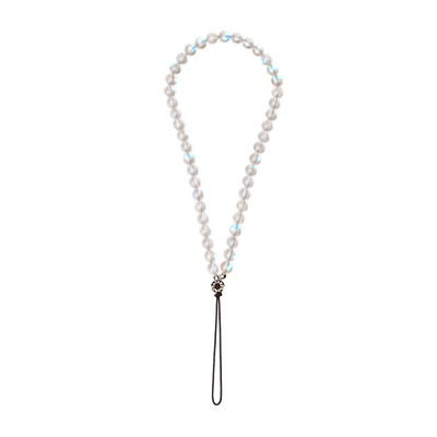 Waxy Shimmer Frost — Phone Wristlet