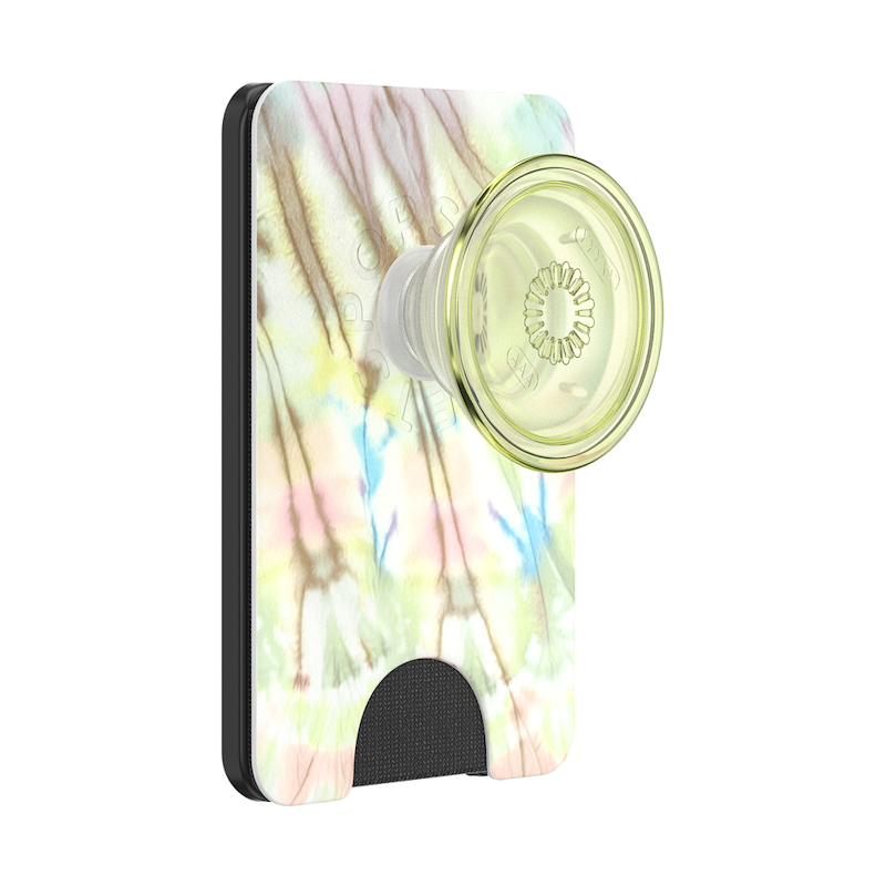 Coastal Tie-Dye Green &mdash; MagSafe PopWallet+ image number 0