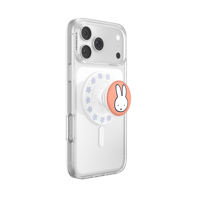 Peach Stitched Miffy &mdash; MagSafe PopGrip image number 9