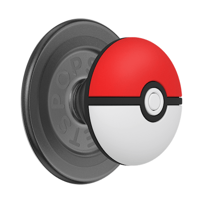 PopOut Puffy Pokeball &mdash; MagSafe PopGrip