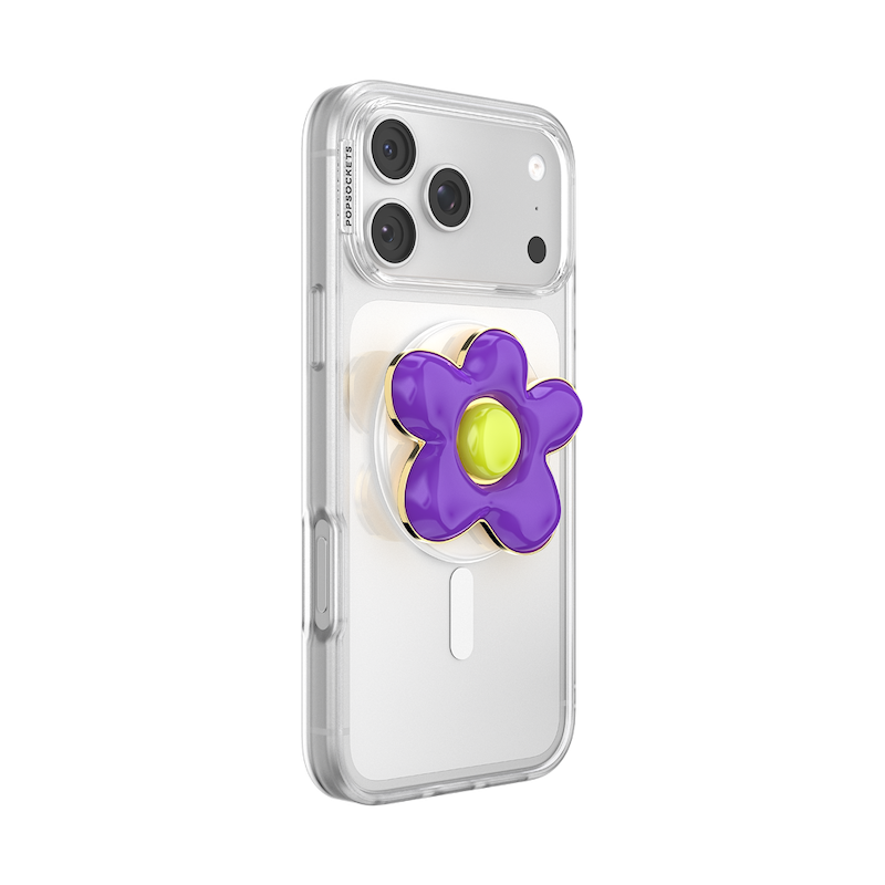 Enamel Wonky Daisy &mdash; MagSafe PopGrip image number 9