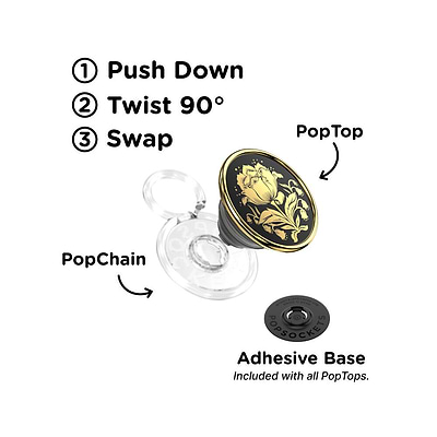 Secondary image for hover Enamel Rose Noir &mdash; PopTop