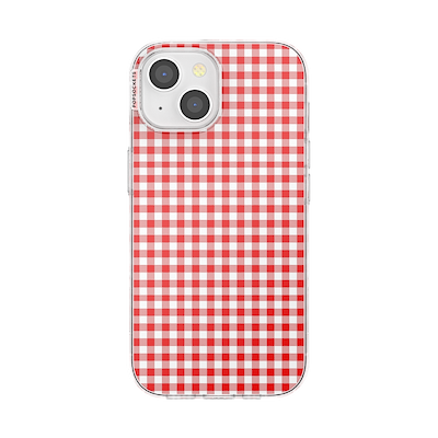 Red Gingham &mdash; iPhone 15 MagSafe Case