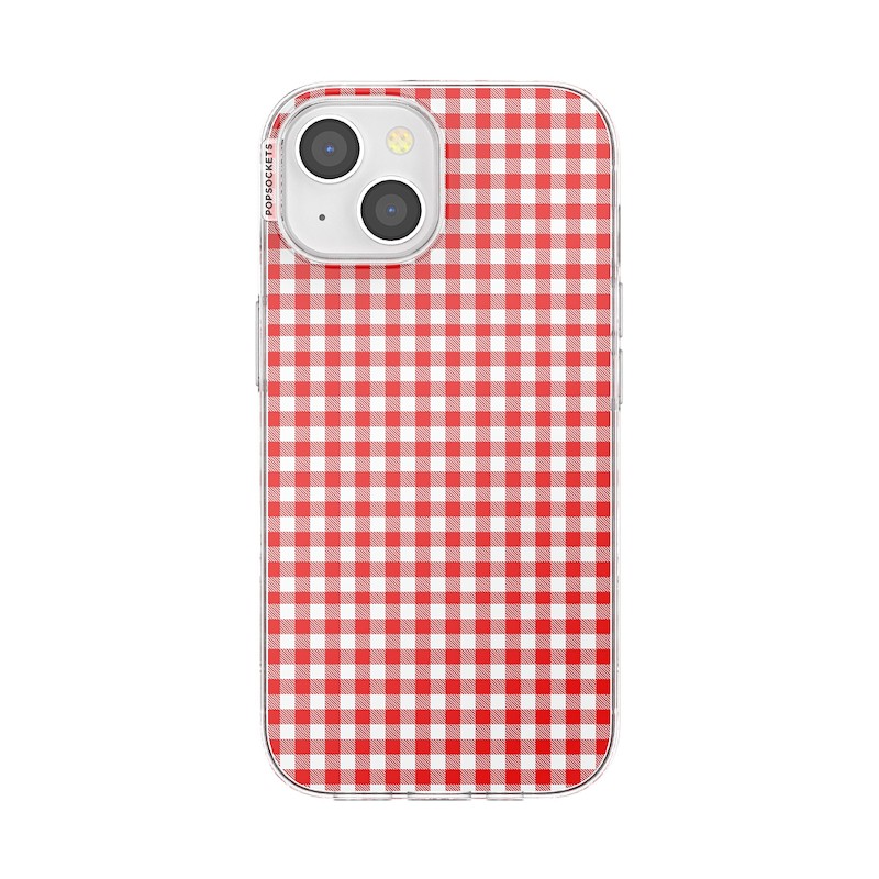 Red Gingham &mdash; iPhone 15 MagSafe Case image number 0