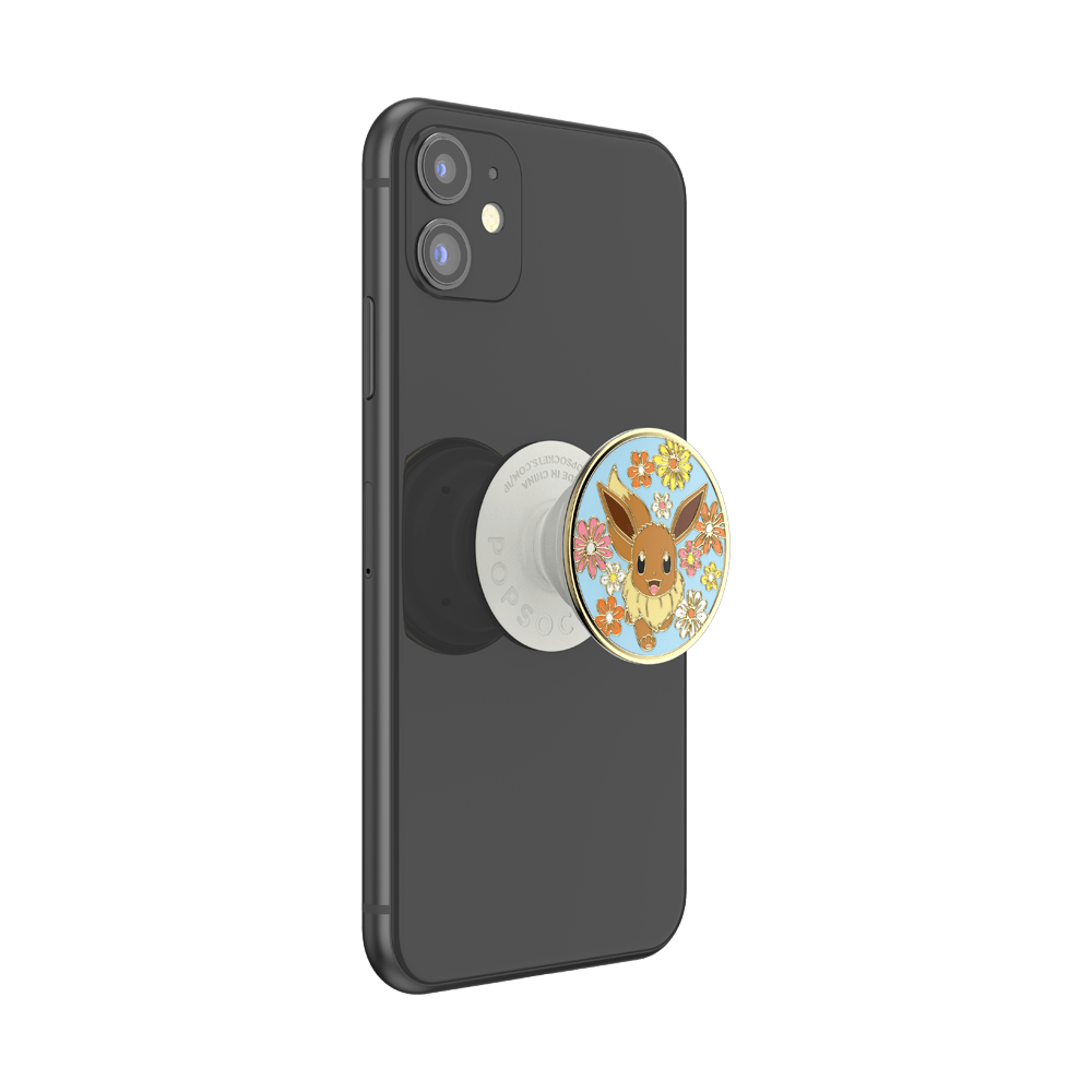 Floral Eevee Enamel — Adhesive PopGrip image number 4