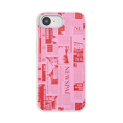 Hot off the Press Pink &mdash; iPhone 16E MagSafe Case