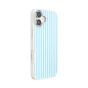 Soft Blue Stripe &mdash; iPhone 16 Plus MagSafe Case image number 2