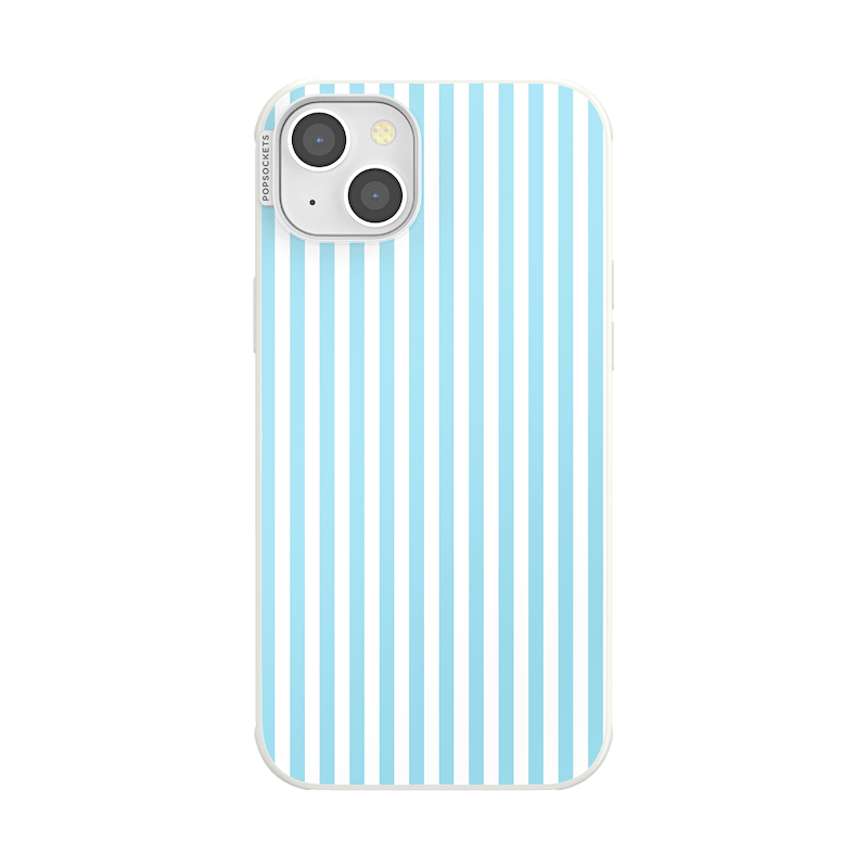 Soft Blue Stripe &mdash; iPhone 14 Plus MagSafe Case image number 0