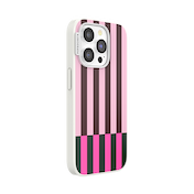 Pop of Pink Stripe &mdash; iPhone 15 Pro MagSafe Case image number 2