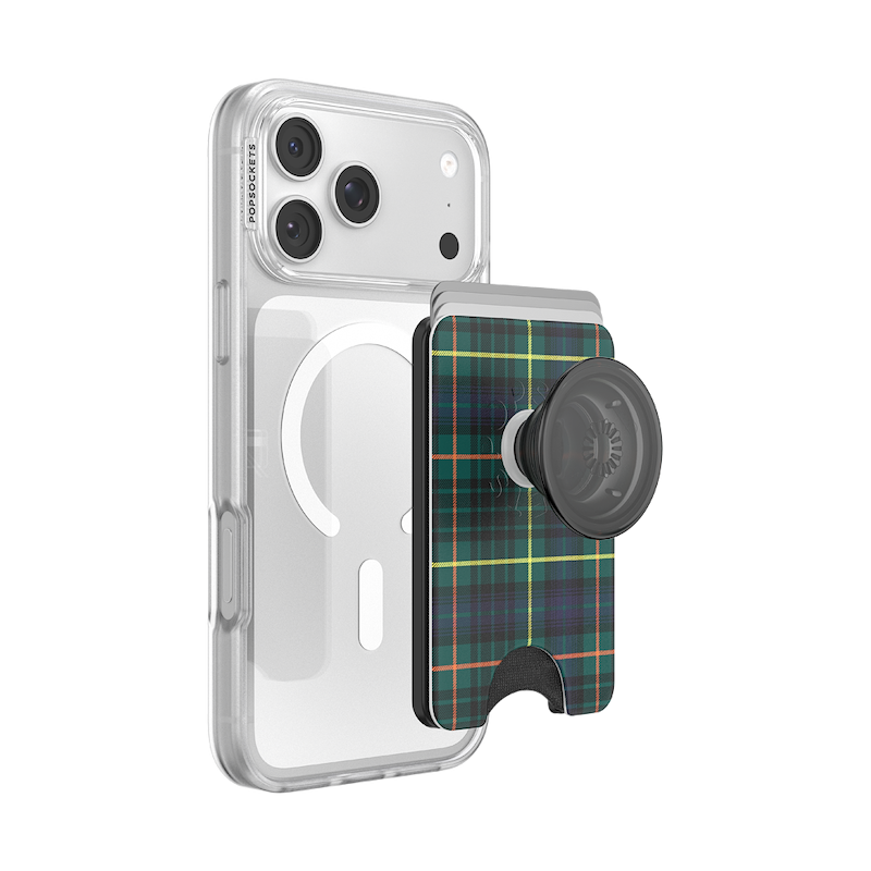Classic Tartan Green &mdash; MagSafe PopWallet+ image number 11