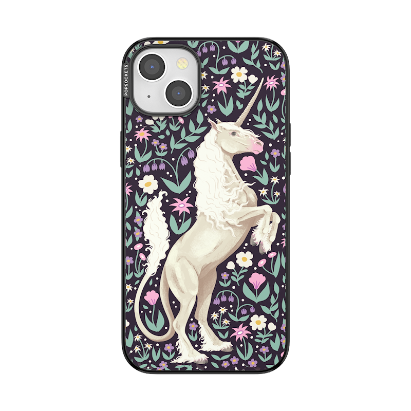 Unicorn in Bloom &mdash; iPhone 15 Plus MagSafe Case image number 0