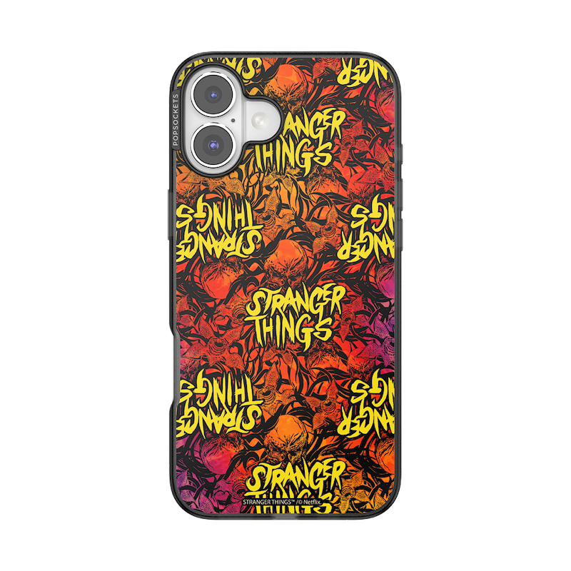 Thrashin' Stranger Things &mdash; iPhone 16 Plus MagSafe Case image number 0