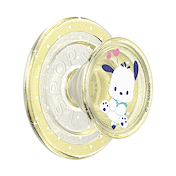 Pochacco Yellow Glitter &mdash; MagSafe PopGrip image number 1