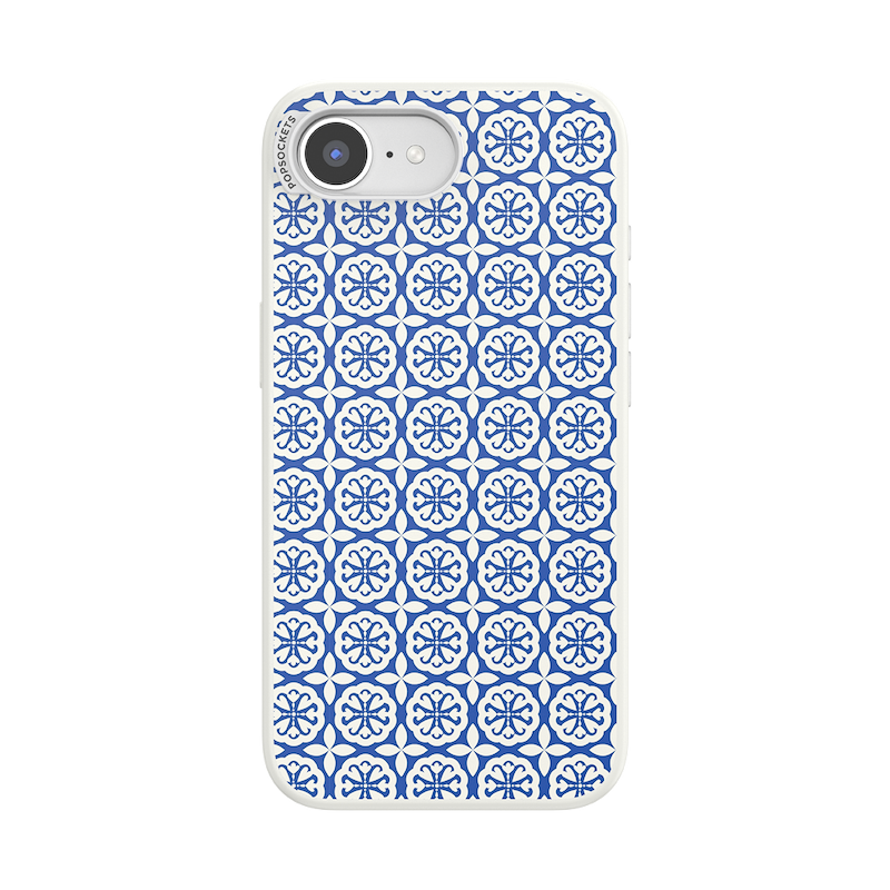 Navy Mosaic &mdash; iPhone 17e/16e MagSafe Case image number 0