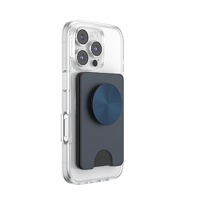 Secondary image for hover Navy &mdash; MagSafe Kick-Out PopWallet+ & Stand