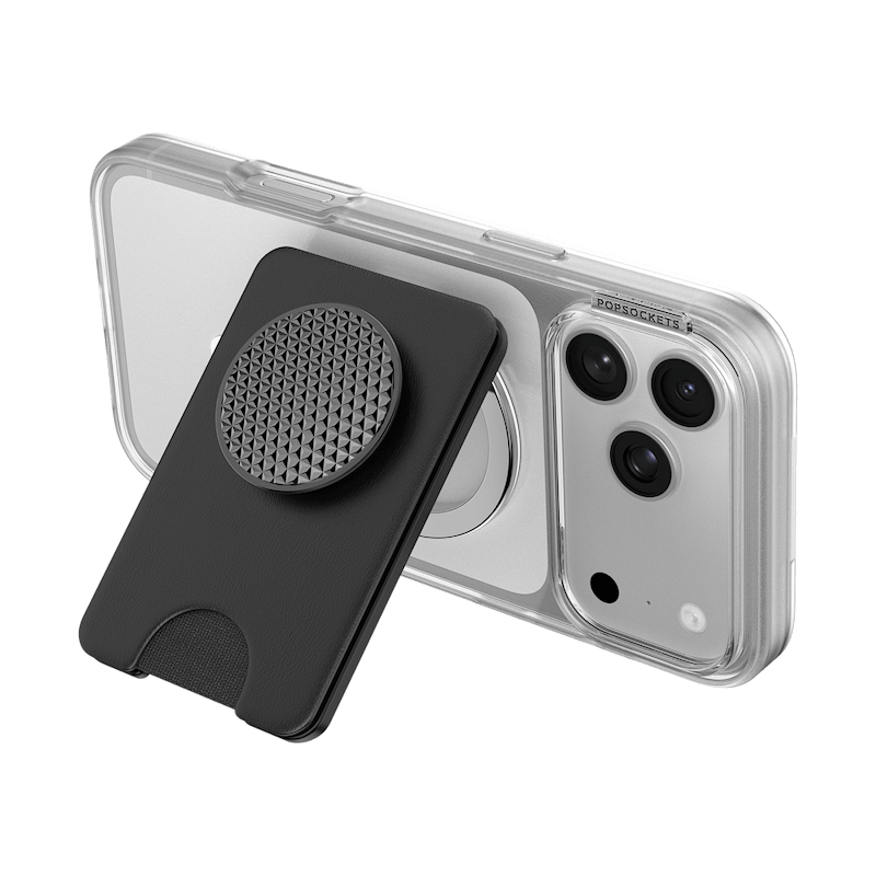 Knurl Black &mdash; MagSafe Kick-Out PopWallet+ & Stand image number 13