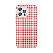 Red Gingham &mdash; iPhone 14 Pro Max MagSafe Case image number 1