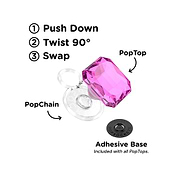 Pillow Cut Sugar Plum &mdash; PopTop image number 3