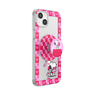 Secondary image for hover Snoopy's Love Notes &mdash; iPhone 14 Plus MagSafe Case