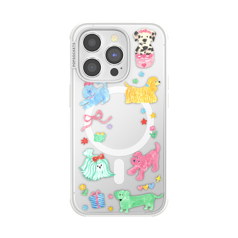Puppy Cluster &mdash; iPhone 14 Pro MagSafe Case image number 0