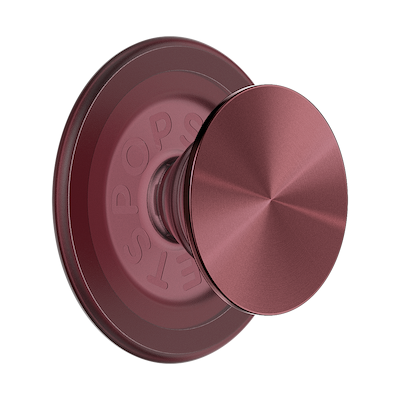 Aluminum Radial Oxblood — MagSafe PopGrip