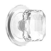 Dichroic Pillow Cut Clear Glitter &mdash; MagSafe PopGrip image number 1