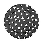Mickey Polka Dot Black &mdash; MagSafe PopGrip image number 2