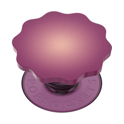 Molded Flower Red Wine — Adhesive PopGrip
