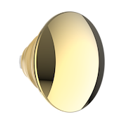 Enamel Golden Bauble &mdash; PopTop image number 1