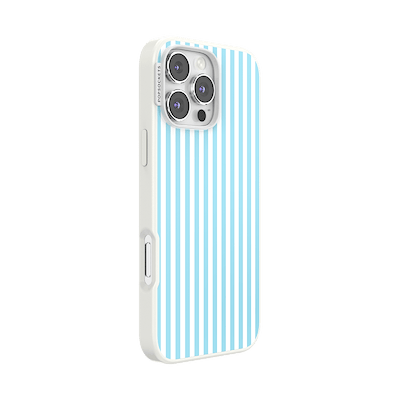 Secondary image for hover Soft Blue Stripe &mdash; iPhone 16 Pro Max MagSafe Case