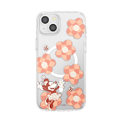 Minnie Checkered Flower&nbsp; &mdash; iPhone 15 Plus MagSafe Case image number 1