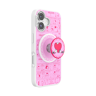 Secondary image for hover Peanuts Valentines Comic Strip &mdash; iPhone 16 MagSafe Case