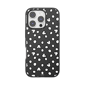 Translucent Black Mickey Polka Dot &mdash; iPhone 16 Pro MagSafe Case image number 1