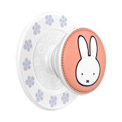 Peach Stitched Miffy &mdash; MagSafe PopGrip image number 1