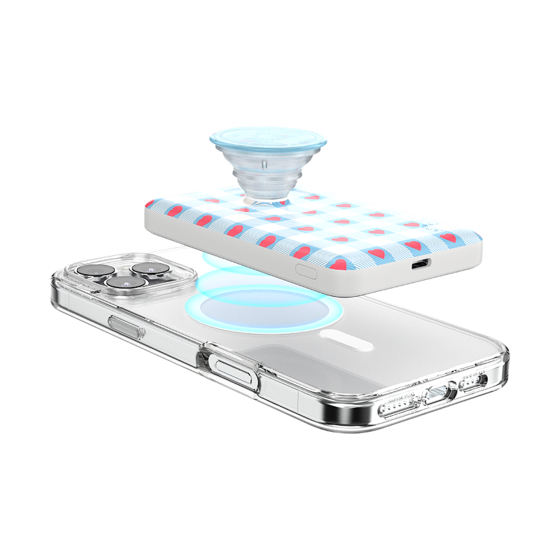 Berry Sweet Gingham &mdash; MagSafe PowerPack image number 9