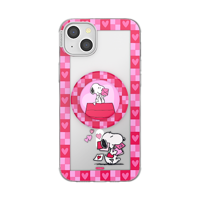 Snoopy's Love Notes &mdash; iPhone 14 Plus MagSafe Case