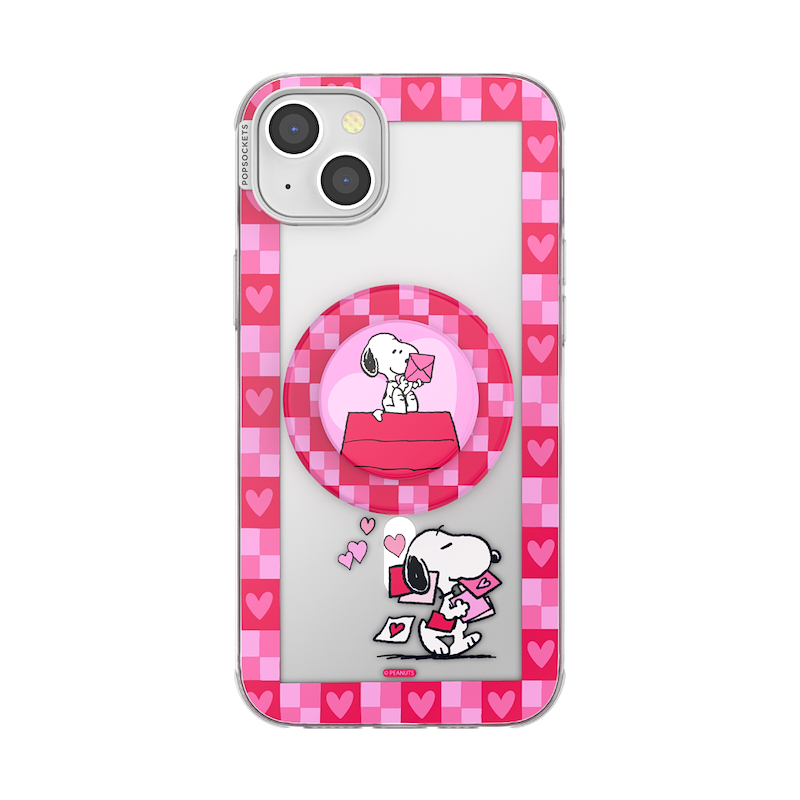 Snoopy's Love Notes &mdash; iPhone 14 Plus MagSafe Case image number 0