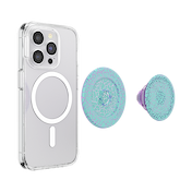 Crackle Reef Printed Sugar Plum &mdash; MagSafe PopGrip image number 5
