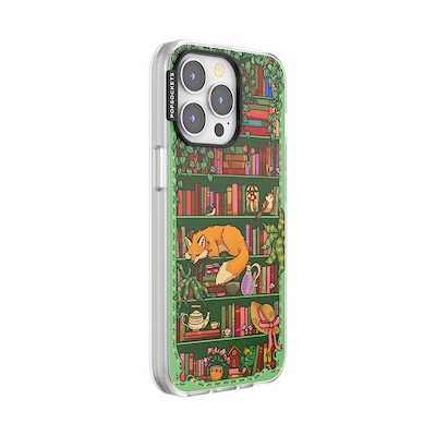 Secondary image for hover Storied Shelves Green &mdash; iPhone 13 Pro MagSafe Case