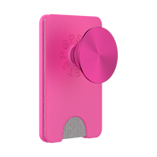 Fuchsia Radial &mdash; MagSafe Kick-Out PopWallet+ & Stand image number 1