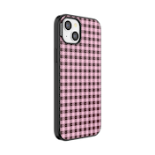Black Cherry Gingham &mdash; iPhone 15 Plus MagSafe Case image number 2