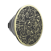 Enamel Monstera Black &mdash; MagSafe PopGrip image number 9