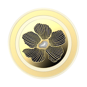 Enamel Mae Flower with Pearl &mdash; MagSafe PopGrip image number 2