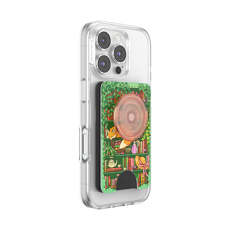 Storied Shelves Green &mdash; MagSafe PopWallet+ image number 7