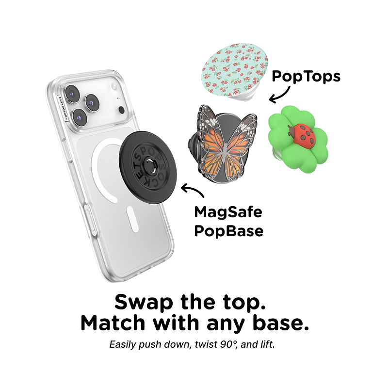Enamel Butterfly Monarch &mdash; PopTop image number 2
