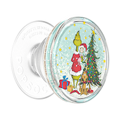 Tidepool Grinch Snow Globe &mdash; Adhesive PopGrip image number 1
