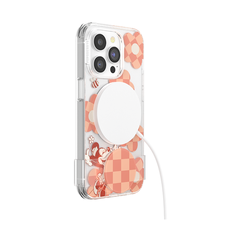 Minnie Checkered Flower&nbsp; &mdash; iPhone 14 Pro MagSafe Case image number 5