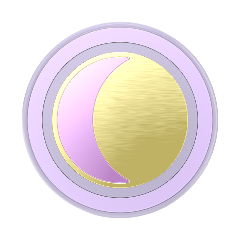 Enamel Waxing Moon Lilac &mdash; MagSafe PopGrip image number 1